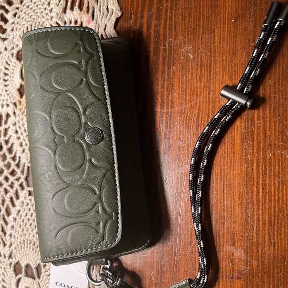 Coach retail eye glass case